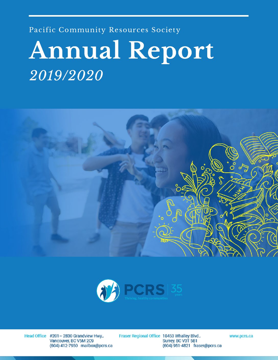 PCRS - Annual Report - 2020 | Pacific Community Resources Society
